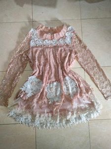 bridgerton Pink Lace frock 🦪🍧🐇🩰🛶🍰