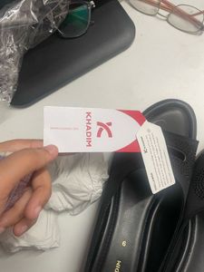 Stylish Black Embellished Slides for Women