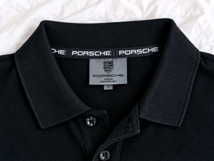 Porsche Black Polo Shirt