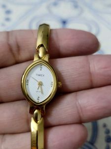 Timex Women's Gold Tone Bracelet Watch