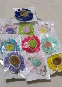 floral handmade keychain pack of 1