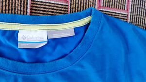 Columbia Blue Graphic T-Shirt