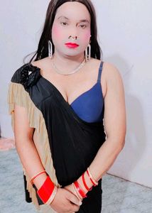 Elegant Black and golden ready to wear saree