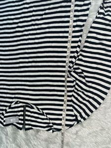 Striped A-line Dress