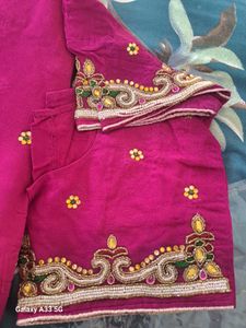 Elegant Pink 🩷 Saree