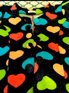 WINTER Multicolour Heart blazer