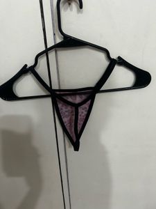 Pink Leopard Print Lingerie Dress