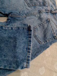 DNMX Women denim flared jeans