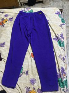 ✨ Premium Quality Purple Lower – Super Soft Fabric