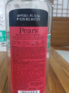 Pears Revitalized Glow Body Wash