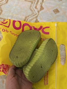 Cute Baby Green Shoes