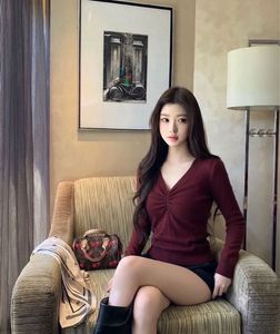 Women’s Burgundy Top