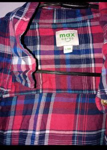 Plaid Flannel Shirt MAX