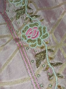 Embroidered Pink Kurta