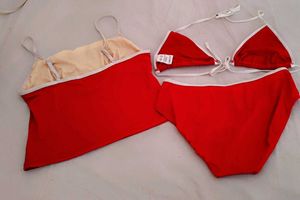 Red Bikini Set