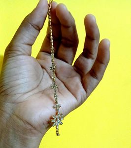 Elegant Rhinestone Maang Tikka