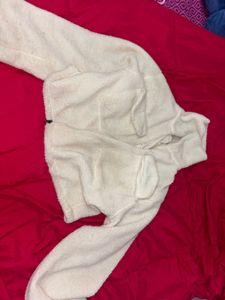 Cozy Fleece Cropped Jacket