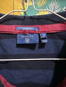 authentic GANT Striped Polo Shirt