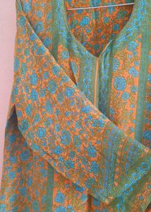 Vibrant Floral Print Kurta