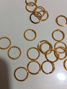 Gold Twisted Nose Rings
