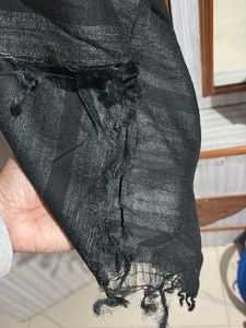 Elegant Black Dupatta