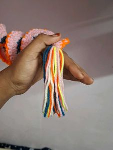 Handmade Crochet Spiral Decor