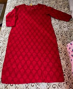 AHIKA Red Kurti