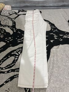 Stylish White Wide Leg Jeans