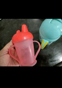 Shirt &amp; Shorts Set And Sipper Bottle