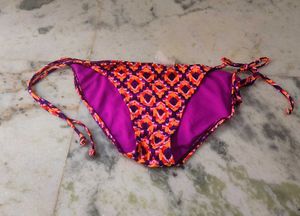 Vibrant Patterned Bikini Bottoms