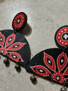 Unique Handcrafted Fan Earrings