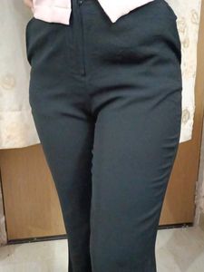 Black Straight Leg Pants