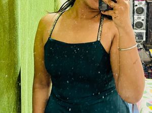 Elegant Teal Jumpsuit