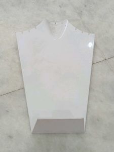 White Jewelry Display Stand