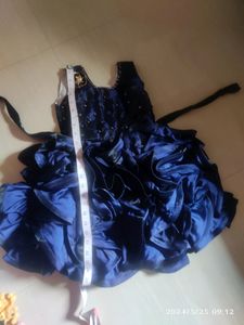 Navy Blue Frock