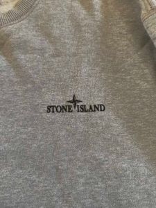 Stone Island Reflective Logo Sweatshirt