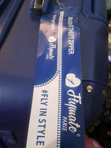 Flymate 100% ABS Navy Blue Luggage
