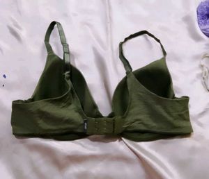 Olive Green Bra