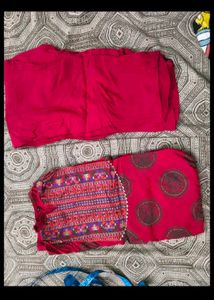 Vibrant Pink Kurta Set in 40-42 size