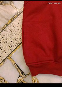 Tommy Hilfiger Kids Red Hoodie Vest