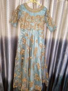 Heavy Embroidery Expensive Gown