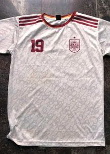 Spain National Team Football Jersey #19