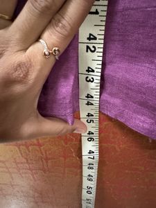 Purple hand work Kurta