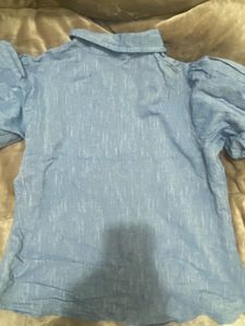 Blue Button-Down Shirt