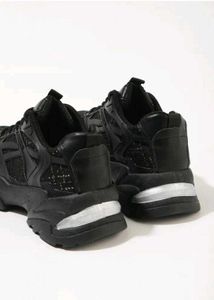 👟Black Chunky Sneakers