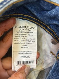 Jack &amp; Jones -Distressed Denim Jeans- New