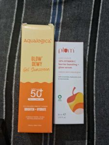Aqualogica &amp; Plum Skincare Duo