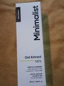 Minimalist Oat Extract Gentle Cleanser