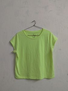 Neon Green Hey Top