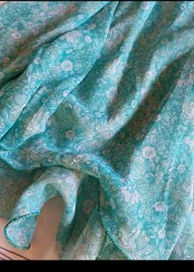 beauriful skirt umbrella seablue